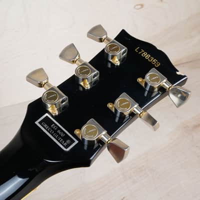 Greco EG600P Peter Frampton Model MIJ 1978 Black 3 PU Custom Maxon Pickups Vintage Japan w/ Bag image 8