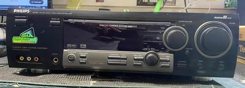 Phillips  FR 975 Digital Audio/Video Surround Receiver
