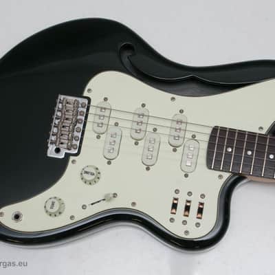 Italia Imola Semi Hollow guitar , MIK w/ original Gigbag - 6 pickups, Ampeg inspired image 2
