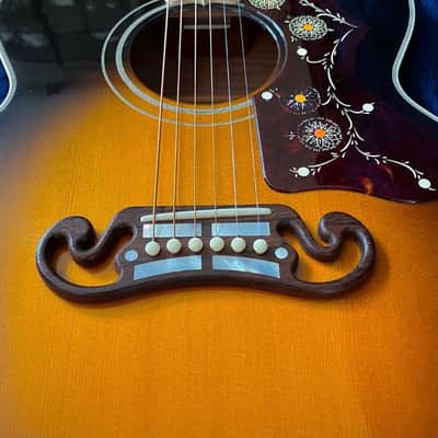 Gibson J200 1958 reissue vintage sunburst 2003 - Vintage sunburst image 5