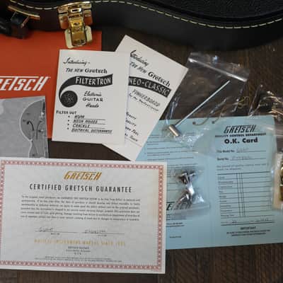 Unplayed! 2023 Gretsch G6129T Players Edition Jet w/ Bigsby Electric Guitar Red Sparkle + COA OHSC image 2