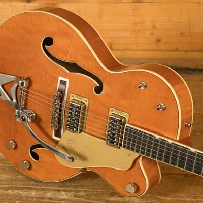 Gretsch G6120T-BSSMK Brian Setzer Signature Nashville Hollow Body '59 "Smoke" Smoke Orange image 5