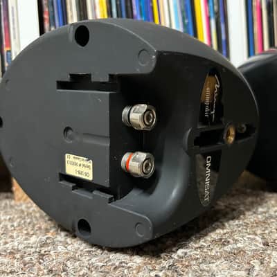 Mirage OmniPolar OmniSat 1PB-1 Compact Satellite Speaker Pair Black TESTED ✅ image 12