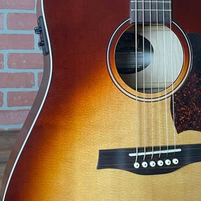 Seagull Entourage CW Presys II Acoustic-electric Guitar - Autumn Burst image 3