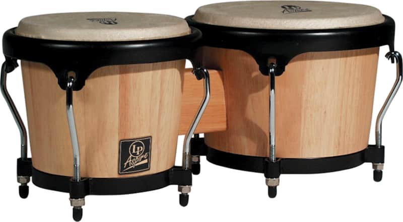Latin Percussion A601 Aspire Bongos, Siam Oak image 1