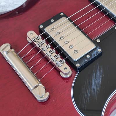 2014 Edwards (by ESP Japan) E-SG-120LT2 SG w/Seymour Duncan's (Cherry Red) image 4