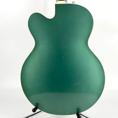 2021 Gretsch Custom Shop G6120 Masterbuilt Stephen Stern - Aged Sherwood Green Metallic - Trades image 9