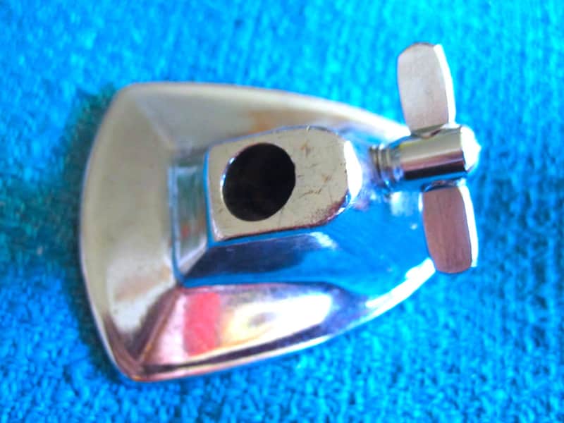 Bass Drum Spur Leg Mount Bracket - Vintage NOS image 1