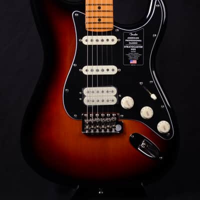 Fender Am Pro Classic Strat HSS MN - 3TS image 4