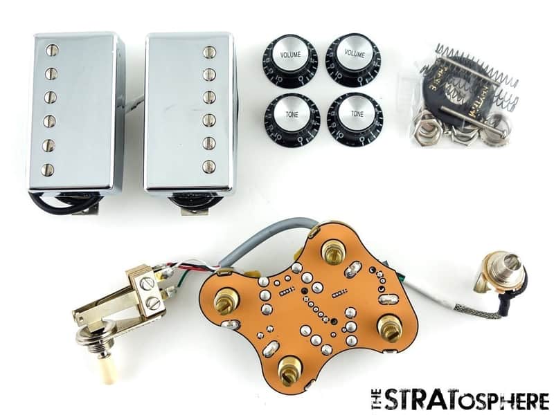 USED USA Gibson SG Standard Model 490R 490T PICKUPS POTS KNOBS JACK QuickConnect image 1