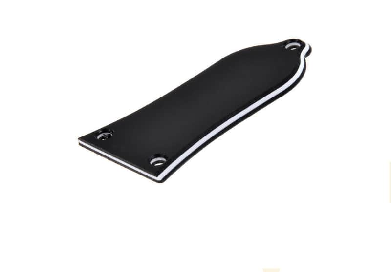 Truss Rod Cover for Guitar 3 Ply Black 3 Hole Bell for Epiphone Les Paul Black image 1