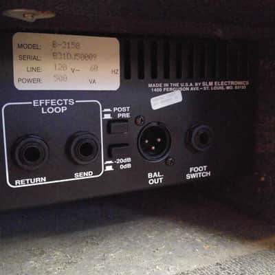 Ampeg B3-158 150W Bass Combo image 10