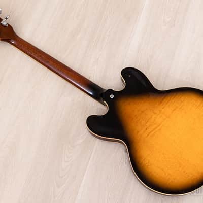 1996 Gibson ES-335 Dot Semi-Hollow Guitar Vintage Sunburst w/ 57 Classic PAFs, Fast Neck & Case image 13