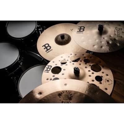 Meinl Pure Alloy Extra Hammered Trash Crash Cymbal 18" image 13