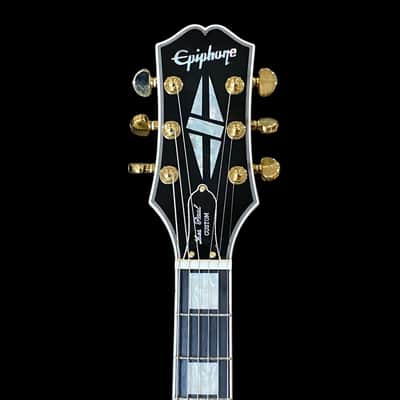 Epiphone Les Paul Custom Electric Guitar - Ebony image 4
