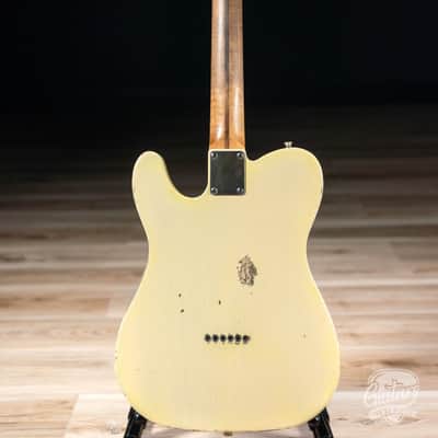 Newhall by LsL Tango 390 Chambered Swamp Ash T-Style w/ 3x P-90s – Vintage Cream image 7