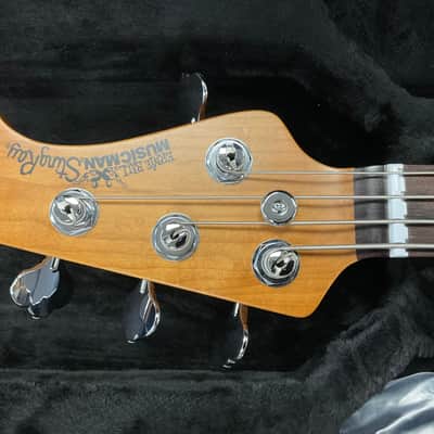Ernie Ball Music Man StingRay Special 4 HH with Rosewood Fretboard 2018 - Present - Vintage Tobacco image 5