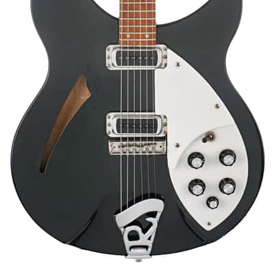 Rickenbacker Jetglo Black (1986) 330 Guitar #zb0320 image 1