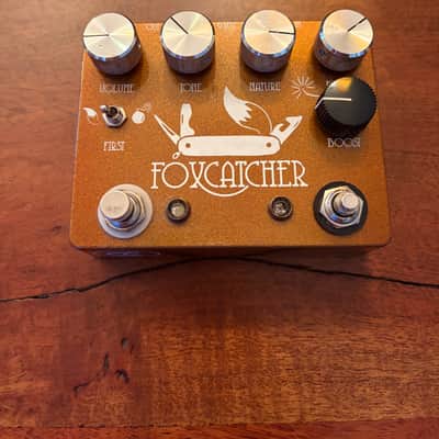 Coppersound Pedals Foxcatcher Overdrive & Boost 2010s - Brown image 2