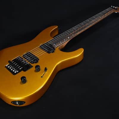 Jackson American Series Limited Edition Virtuoso, Streaked Ebony Fingerboard, Gold Rush 556 image 3