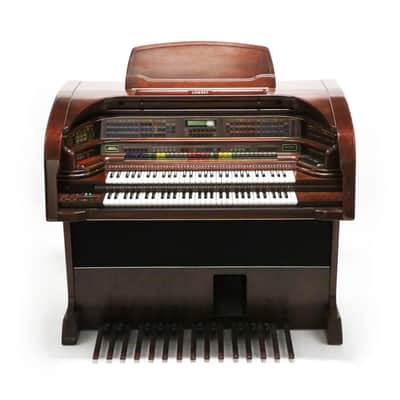 1999 Lowrey 510D Majesty Deluxe Home Organ Keyboard LX510 510 D MIDI Synthesizer Synth w/ Bench & Accessories image 2