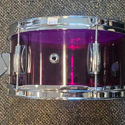 RL Drums Purple Acrylic 12"x 5.5" snare drum image 7