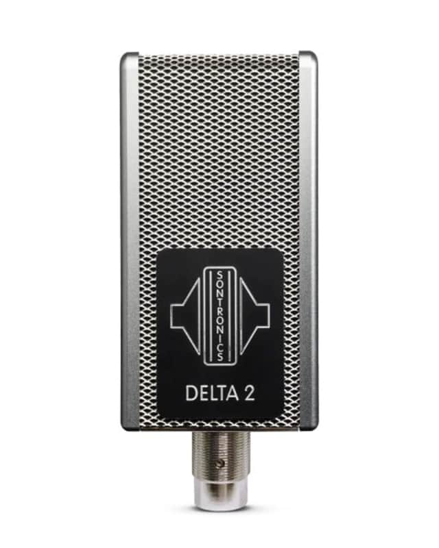 Sontronics Sontronics Delta 2 - Rugged Ribbon Microphone. Silver