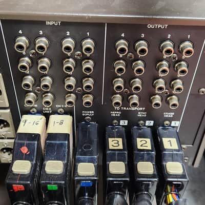 Vintage 1980s TASCAM MS-16 1" 16-Track Reel to Reel Tape Recorder w/ 2 DX-8DS Noise Reduction Systems - Fully Restored in 2019!! image 15