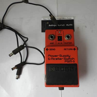 Vintage Boss PSM-5 Power Supply & Master Switch Effects Pedal Free USA Shipping image 1