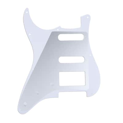 Brio 11-Hole Modern Style Strat HSS Pickguard for American Strat White 3 Ply image 2