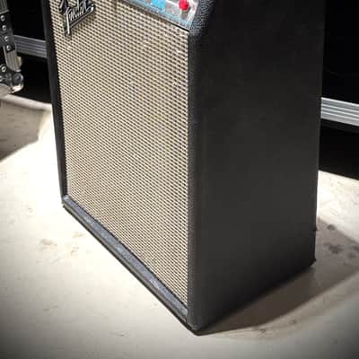 1973 Fender Music Master Bass Silverface Amplifier image 3