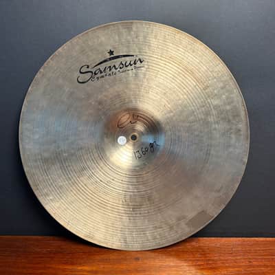 Samsun 18” thin crash Cymbal b20 1360grams image 2