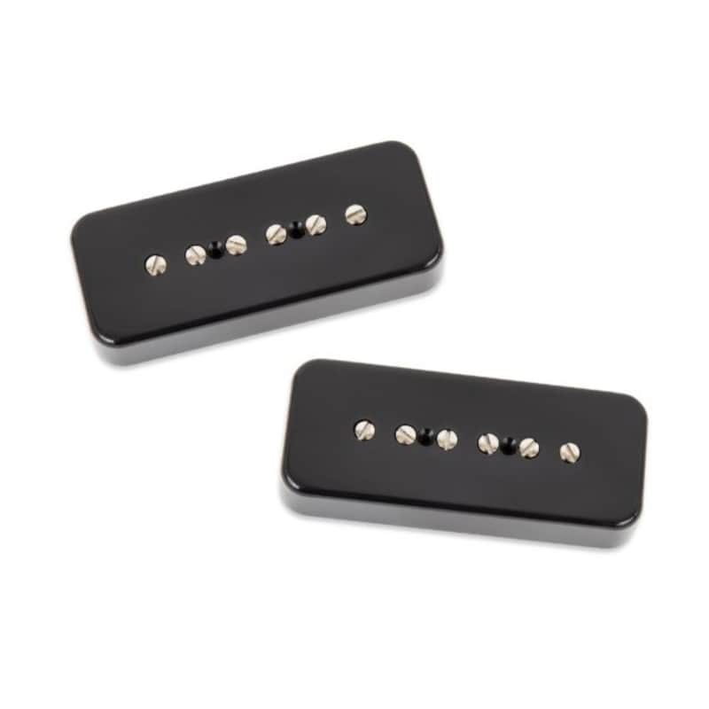 Seymour Duncan P90 Silencer Vintage Pickup Set - Black image 1