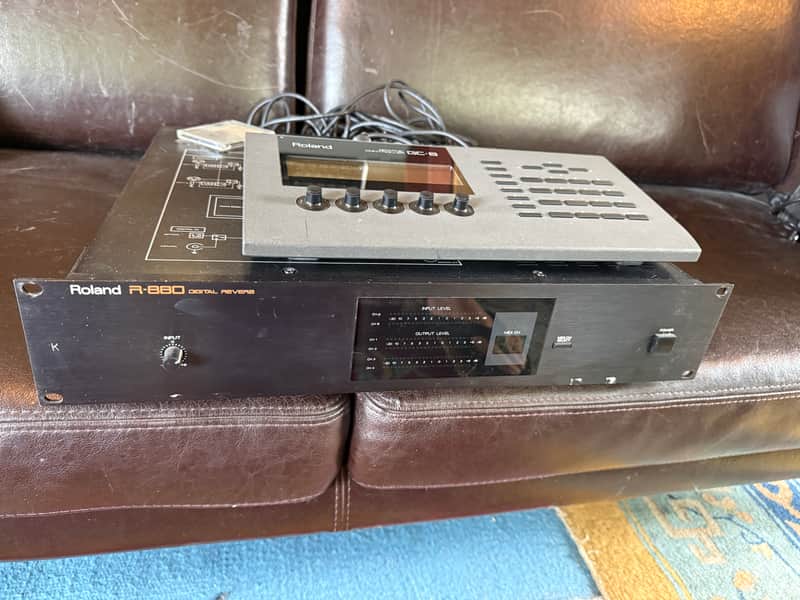 Roland  R880 ( vintage Lexicon 480 clone!) plus remote image 1