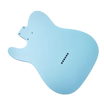 T-Style Daphne blue alder guitar body image 4