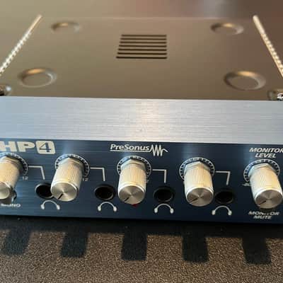 PreSonus HP4 4-Channel Headphone Amplifier 2010s - Blue image 1