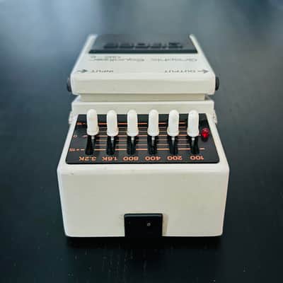 BOSS GE-6 Graphic Equalizer 1981 Made in Japan - Black Label Vintage MIJ image 4