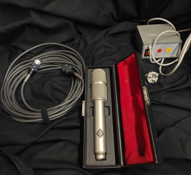 Neumann SM 69 fet + NS69 Power supply + 12-pin Tuchel cable + Original Case image 1