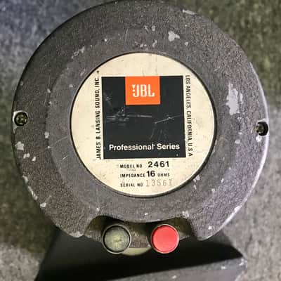 JBL 2461 HF Compression Driver 16 Ohm Original JBL image 1