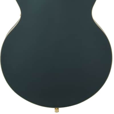 Gretsch G5655TG Electromatic Center Block Jr. Single-Cut Electric Guitar with Bigsby. Gold Hardware, Laurel FB, Cadillac Green image 3
