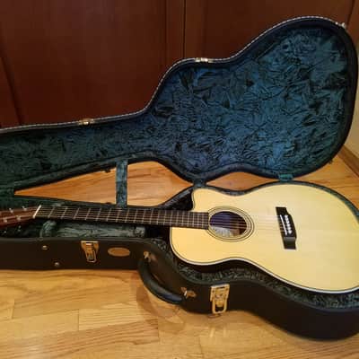 Martin OMC-28M Laurence Juber signature custom edition, Madagascar/Adirondack image 10