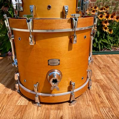 Yamaha Absolute Hybrid Maple Bop Kit Vintage Natural 18/12/14 *Mint!* image 19