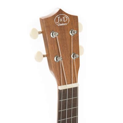 J & D Standard Soprano Ukulele Natural - Soprano Ukulele image 3