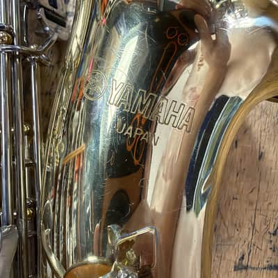 Used Yamaha YAS-23 Alto Sax Saxophone with Case Mouthpiece Neck Strap Just Serviced image 9