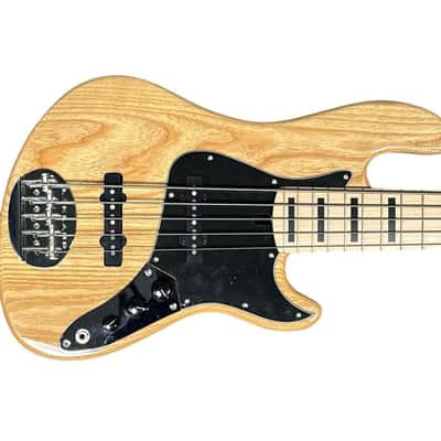 Lakland Skyline Darryl Jones 5 Jazz Natural/Maple/Black Blocks *IN STOCK* image 1
