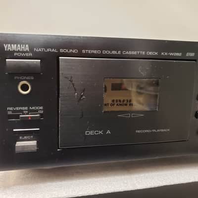 Yamaha KX-W262 dual auto-reverse cassette deck image 2