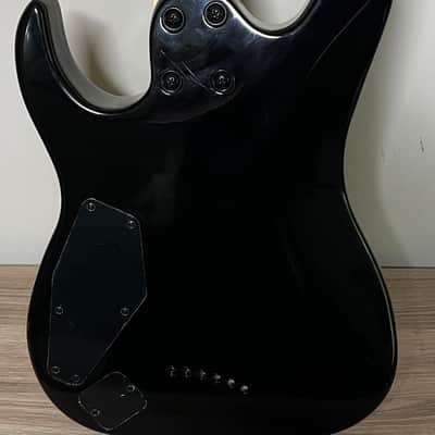 Mitchell MM100 Mini Double-Cutaway Electric Guitar - Black image 5