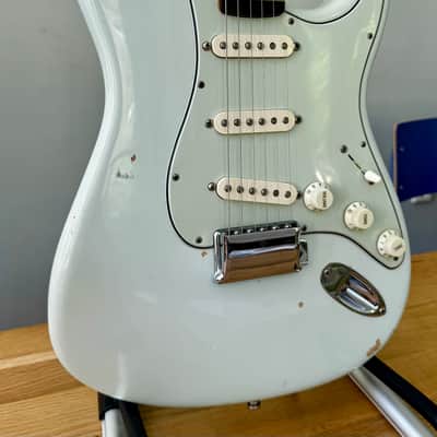Fender American Vintage '59 Faded Sonic Blue Stratocaster 2013 - 2016 - Faded Sonic Blue image 2