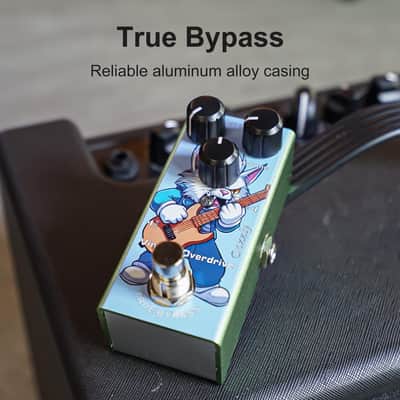Dozzly Overdrive Guitar Pedal Vintage Overdrive Electric Guitar Effects Pedal DC 9V True Bypass image 3