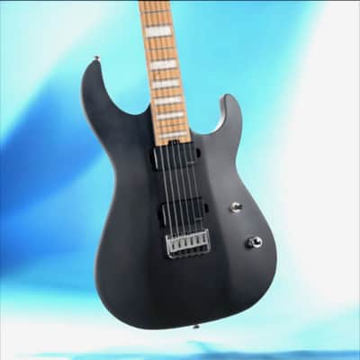 Cort KX600 INBKS 6-String Electric Guitar, Basswood Body, 5-Piece Roasted Maple & Walnut Neck, Gig Bag Included, B-Stock image 11